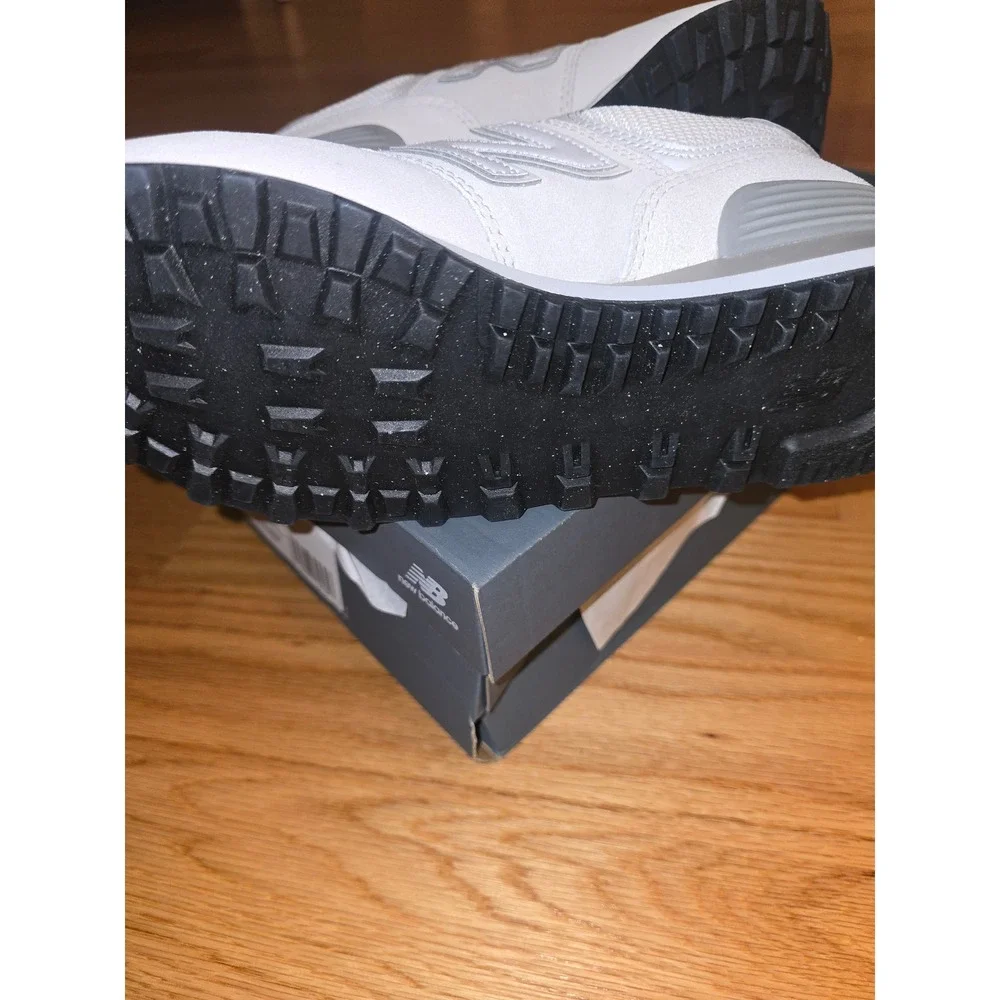 NEW Balance 574 Core CLASSIC - NIMBUS - SUEDE size women 7 men  5.5 new with box